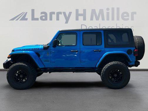 Hydro Blue Pearlcoat 2021 Jeep Wrangler Unlimited 4xe Rubicon