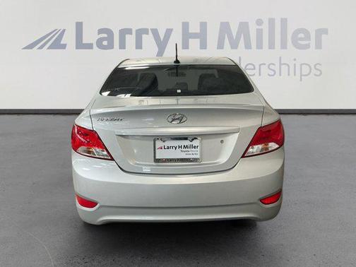 Ironman Silver Metallic 2017 Hyundai Accent Value Edition