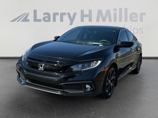 Crystal Black Pearl 2021 Honda Civic Sport
