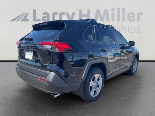 Midnight Black Metallic 2025 Toyota RAV4 Hybrid XLE