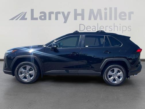 Midnight Black Metallic 2025 Toyota RAV4 Hybrid XLE