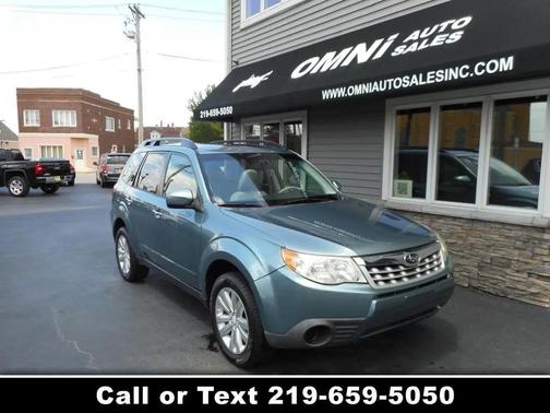 Sage Green 2011 Subaru Forester 2.5 X Premium