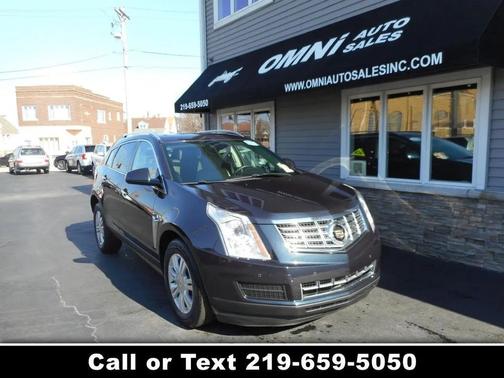 Sapphire Blue Metallic 2015 Cadillac SRX Luxury Collection
