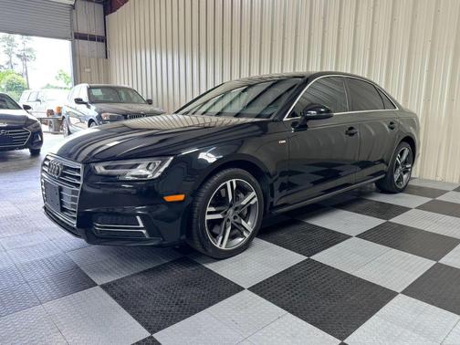 Black 2017 Audi A4 2.0T Premium Plus