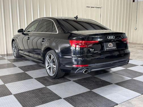Black 2017 Audi A4 2.0T Premium Plus