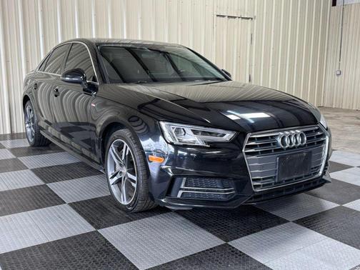 Black 2017 Audi A4 2.0T Premium Plus
