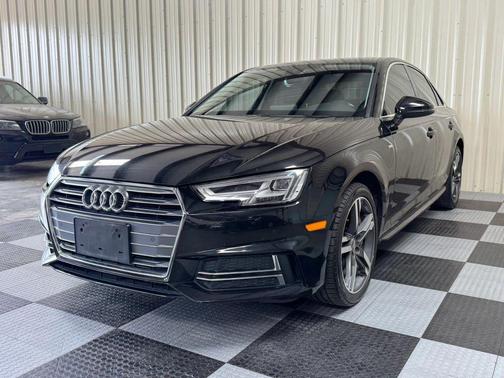 Black 2017 Audi A4 2.0T Premium Plus