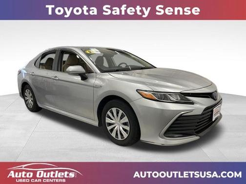 Celestial Silver Metallic 2021 Toyota Camry Hybrid LE