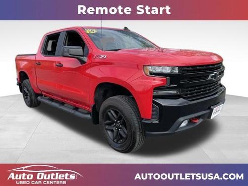 Red 2020 Chevrolet Silverado 1500 LT Trail Boss