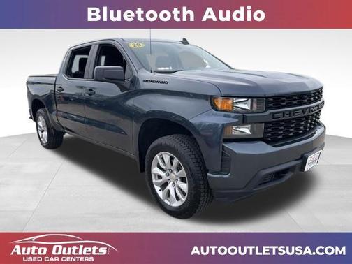 Shadow Gray Metallic 2020 Chevrolet Silverado 1500 Custom