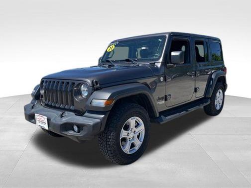 Granite Crystal Clearcoat Metallic 2021 Jeep Wrangler Unlimited Sport