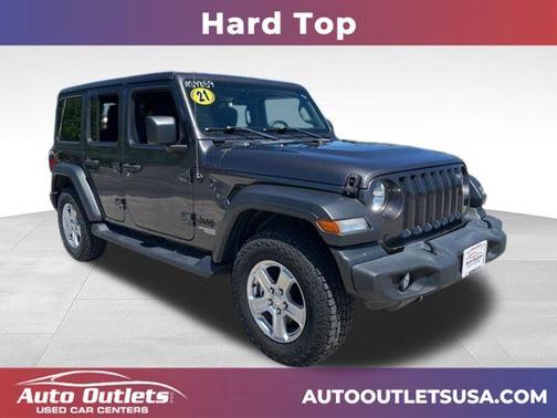 Granite Crystal Clearcoat Metallic 2021 Jeep Wrangler Unlimited Sport