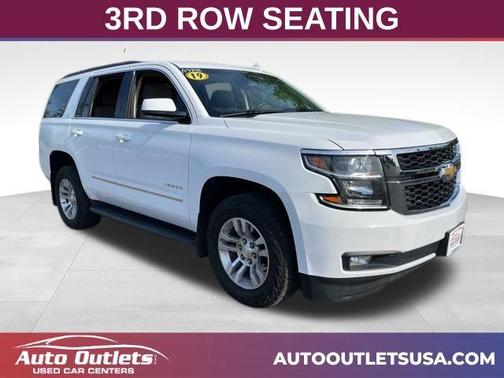 Summit White 2019 Chevrolet Tahoe LT