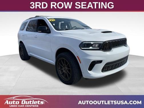 White Knuckle Clearcoat 2021 Dodge Durango GT