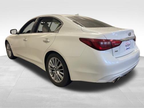 Majestic White 2018 INFINITI Q50 3.0t LUXE