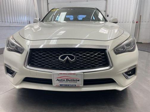 Majestic White 2018 INFINITI Q50 3.0t LUXE
