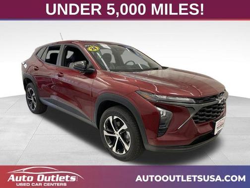Crimson Metallic 2024 Chevrolet Trax 1RS