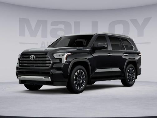 Midnight Black Metallic 2026 Toyota Sequoia Limited