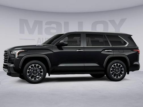 Midnight Black Metallic 2026 Toyota Sequoia Limited