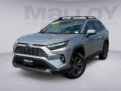 Silver Sky Metallic 2023 Toyota RAV4 Hybrid Limited