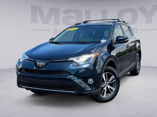 Galactic Aqua Mica 2018 Toyota RAV4 XLE