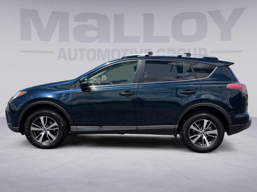 Galactic Aqua Mica 2018 Toyota RAV4 XLE