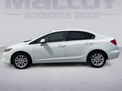 Taffeta White 2012 Honda Civic EX
