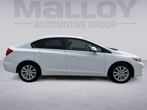 Taffeta White 2012 Honda Civic EX