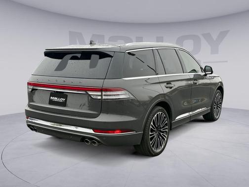 Chroma Caviar Dark Gray Premium Metallic 2020 Lincoln Aviator Black Label AWD