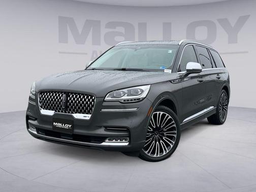 Chroma Caviar Dark Gray Premium Metallic 2020 Lincoln Aviator Black Label AWD