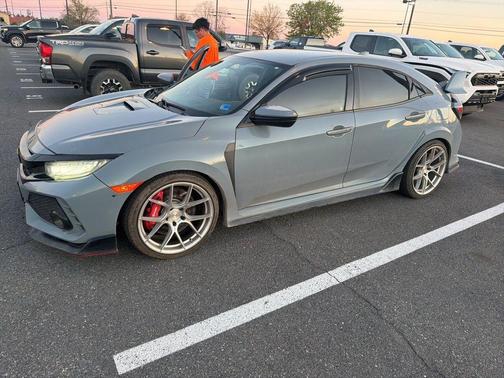 Sonic Gray Pearl 2019 Honda Civic Type R Touring