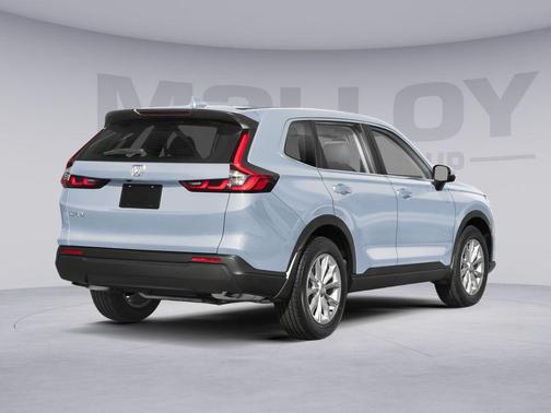 Solar Silver Metallic 2025 Honda CR-V EX AWD