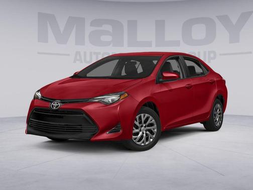 Barcelona Red Metallic 2019 Toyota Corolla LE