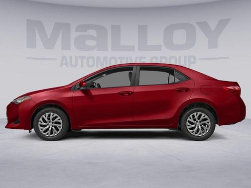 Barcelona Red Metallic 2019 Toyota Corolla LE