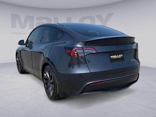 Solid Black 2025 Tesla Model Y Performance Dual Motor All-Wheel Drive