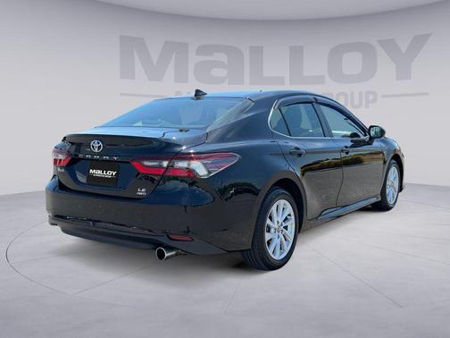 Midnight Black Metallic 2023 Toyota Camry LE