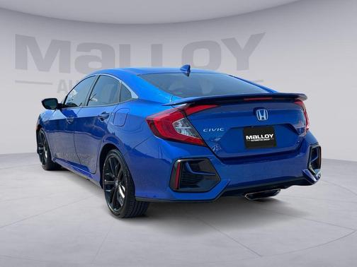 Aegean Blue Metallic 2020 Honda Civic Si Base