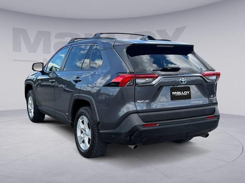 Magnetic Gray Metallic 2019 Toyota RAV4 Hybrid LE