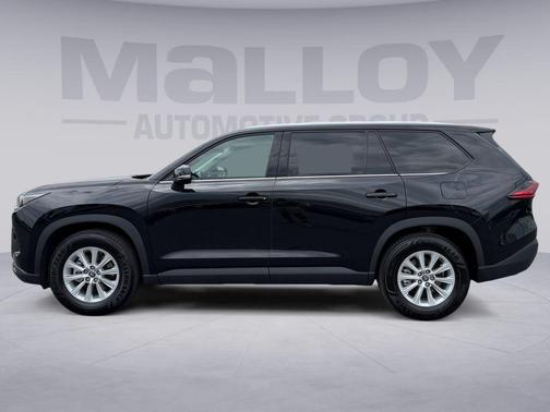 Midnight Black Metallic 2025 Toyota Grand Highlander XLE