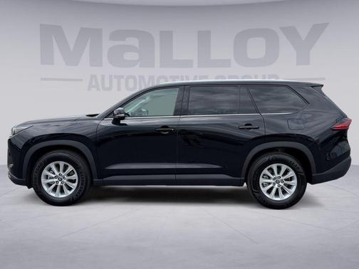 Midnight Black Metallic 2025 Toyota Grand Highlander XLE
