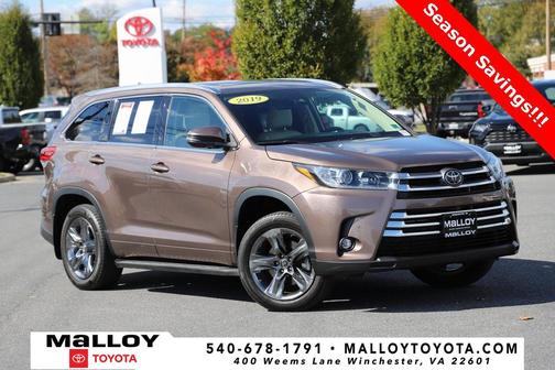 2019 Toyota Highlander Limited Platinum