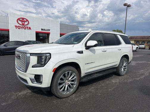 White Frost Tricoat 2022 GMC Yukon Denali