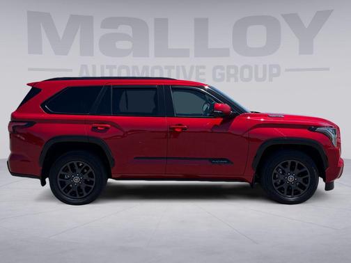 Supersonic Red 2023 Toyota Sequoia Platinum