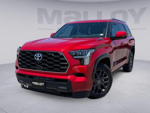 Supersonic Red 2023 Toyota Sequoia Platinum