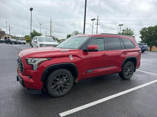 Supersonic Red 2023 Toyota Sequoia Platinum