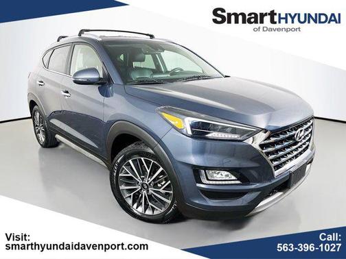 Dusk Blue 2021 Hyundai TUCSON Limited