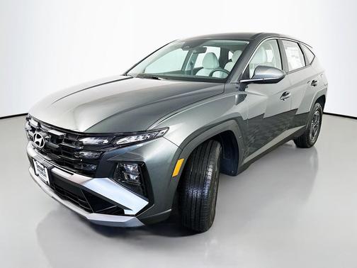 Amazon Gray 2026 Hyundai TUCSON Hybrid Blue SE