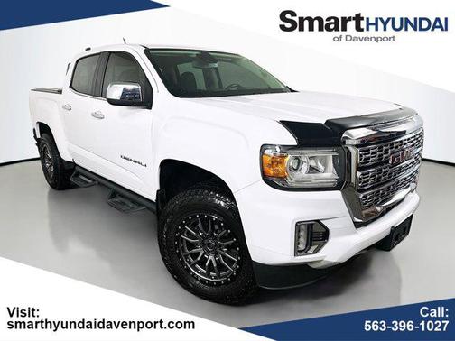 Summit White 2022 GMC Canyon Denali