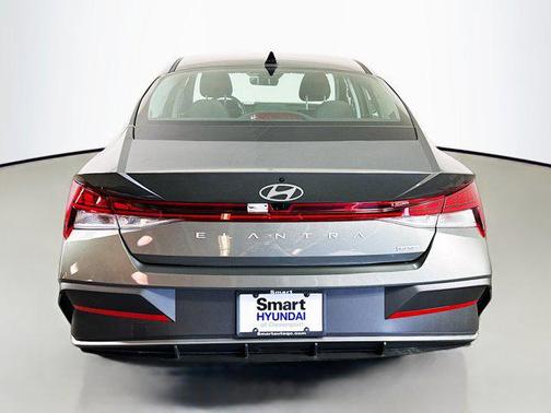 Amazon Gray 2026 Hyundai ELANTRA HEV Blue