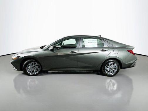 Amazon Gray 2026 Hyundai ELANTRA HEV Blue